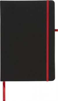 NOTES A5 NERO CON PARTICOLARI COLORATI